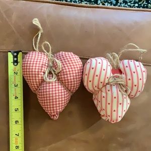 Two heart hanging decorations(3 for $15)